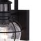 Vaxcel Chatham Black Coastal Motion Sensor Dusk to Dawn Outdoor Wall Light Clear Glass T0606 - alternate 10